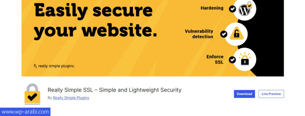إضافة Really Simple SSL